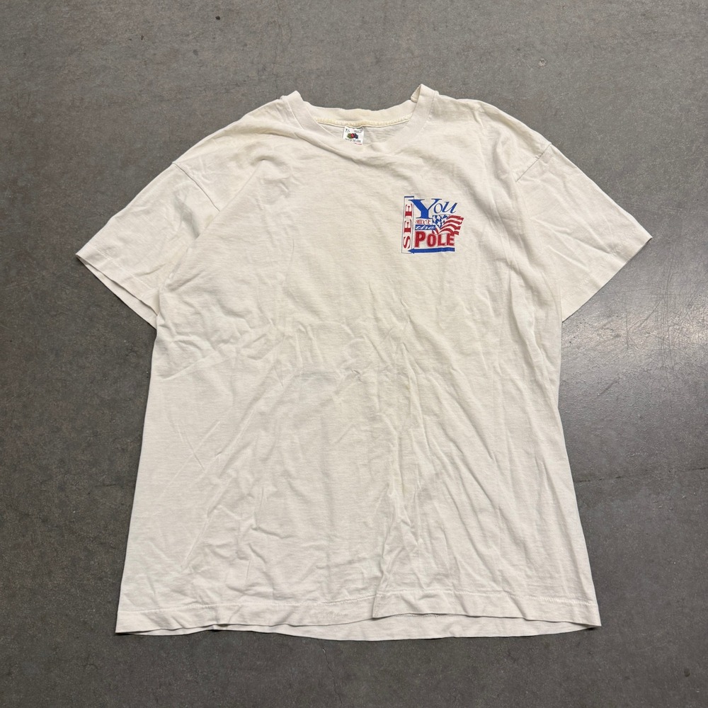Vintage 90s See You at the Pole Christian T-Shirt XL Made in USA Single Stitch